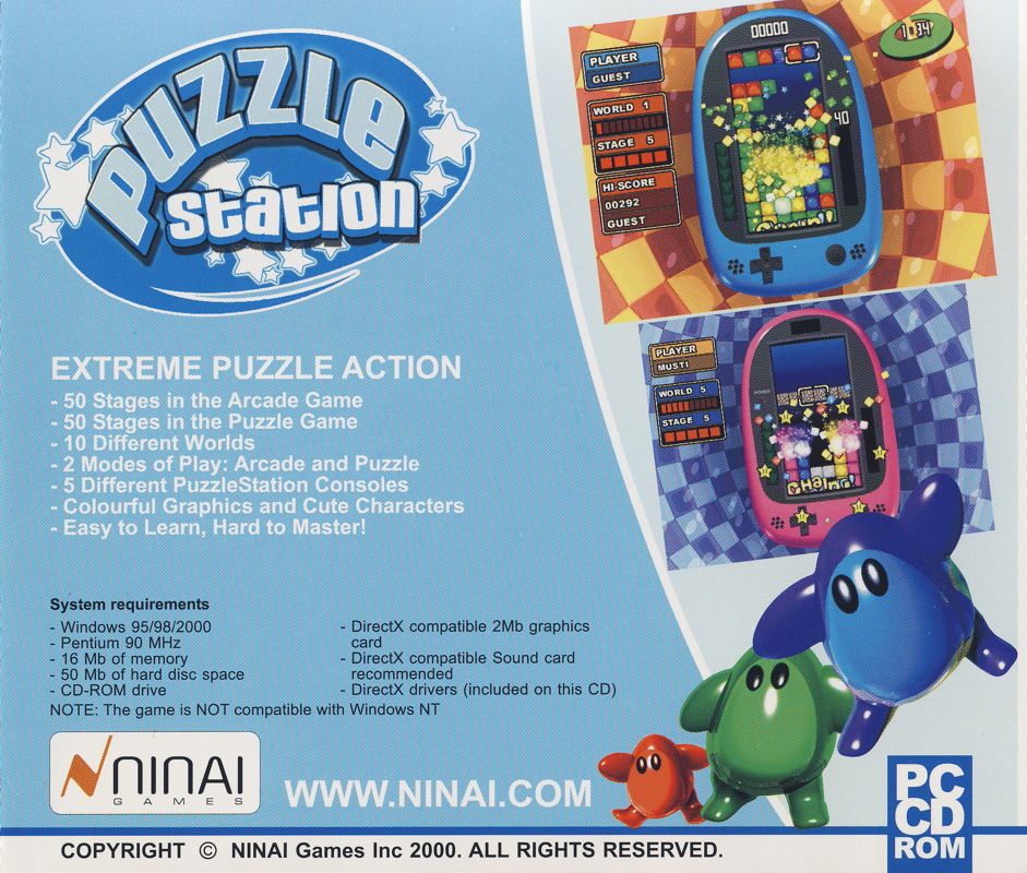 Back Cover for Puzzle Station (Windows)