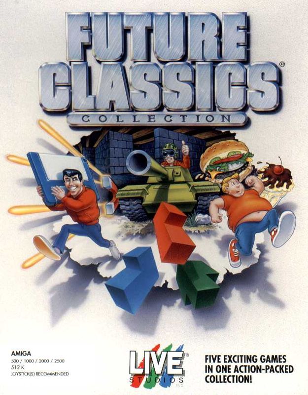 Front Cover for Future Classics Collection (Amiga)