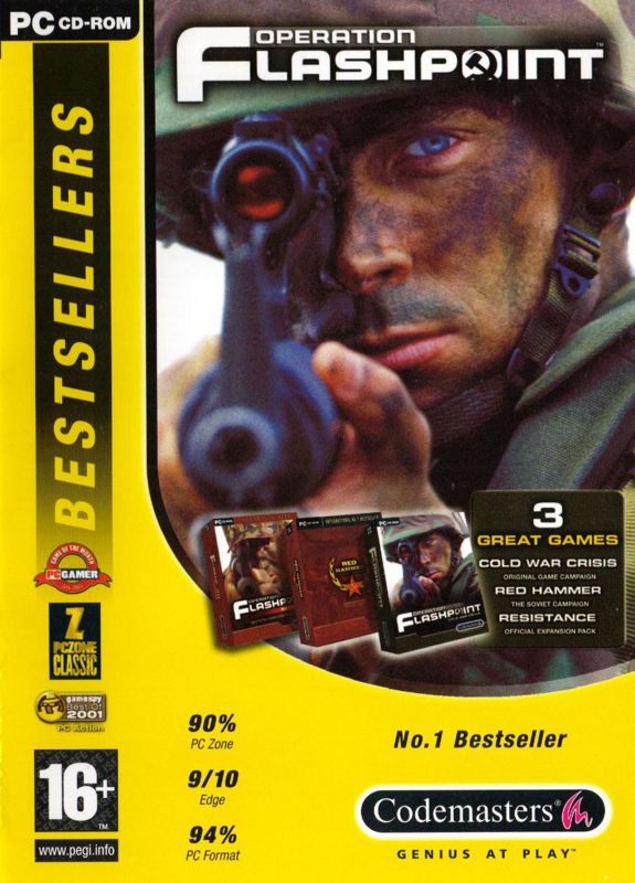 Front Cover for Operation Flashpoint: Game of the Year Edition (Windows) (Bestsellers release)