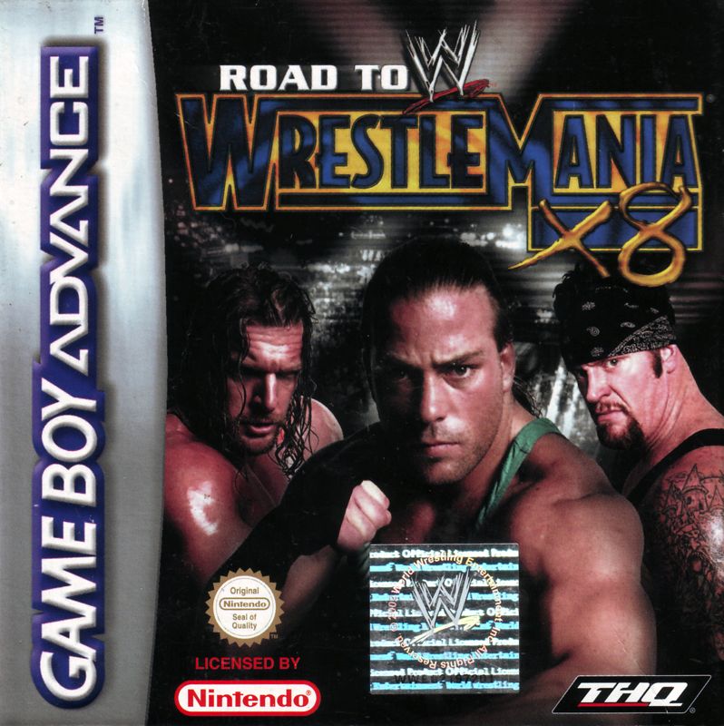 Front Cover for WWE Road to Wrestlemania X8 (Game Boy Advance)