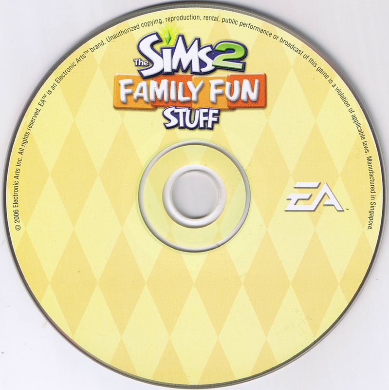 Media for The Sims 2: Family Fun Stuff (Windows)