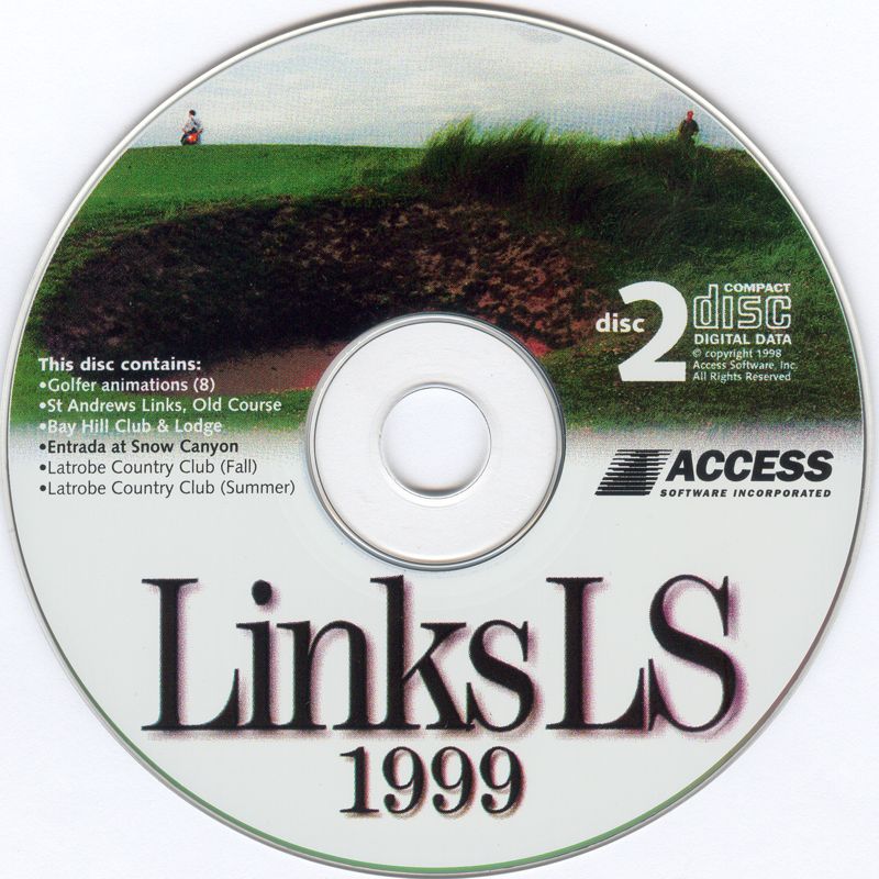 Media for Links LS 1999 (Windows) (Upgrade Version): Disc 2