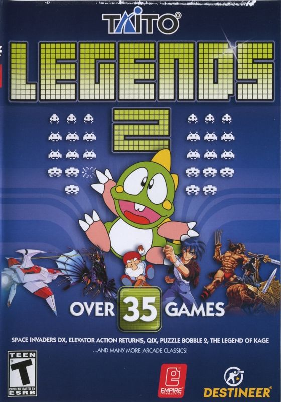 Jeu Vidéo Taito Legends – Version PC – Bon état, Complet