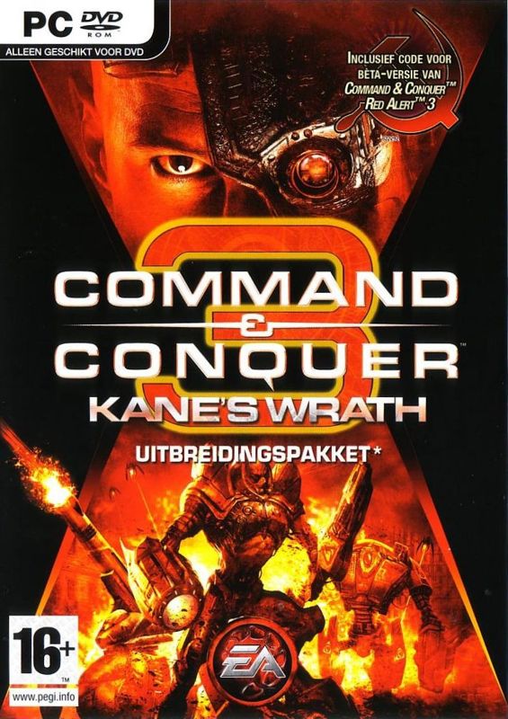 Front Cover for Command & Conquer 3: Kane's Wrath (Windows)