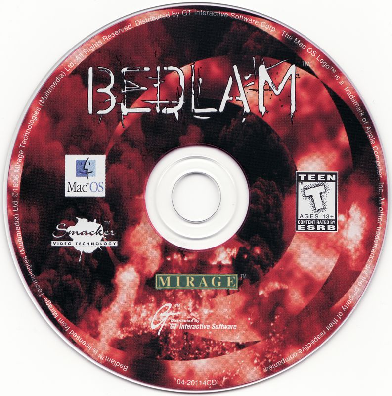 Media for Bedlam (Macintosh)