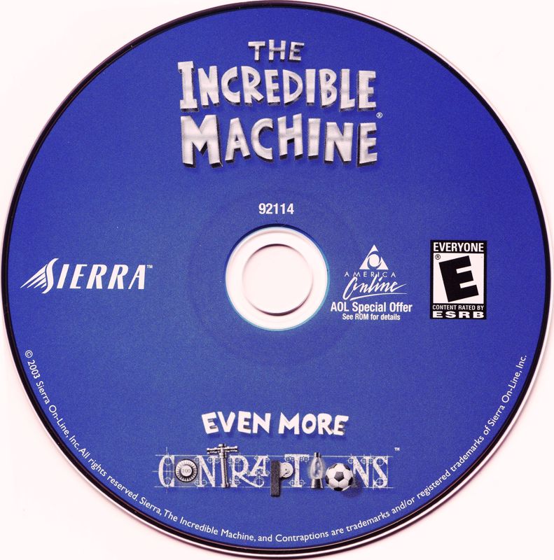 Media for The Incredible Machine: Even More Contraptions (Windows)