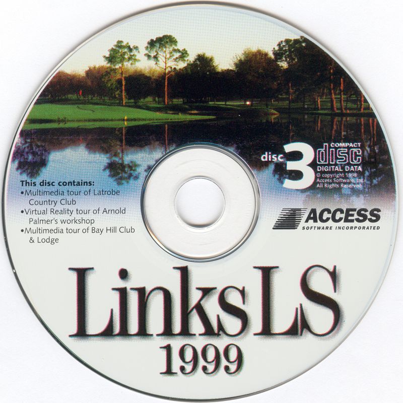 Media for Links LS 1999 (Windows) (Upgrade Version): Disc 3