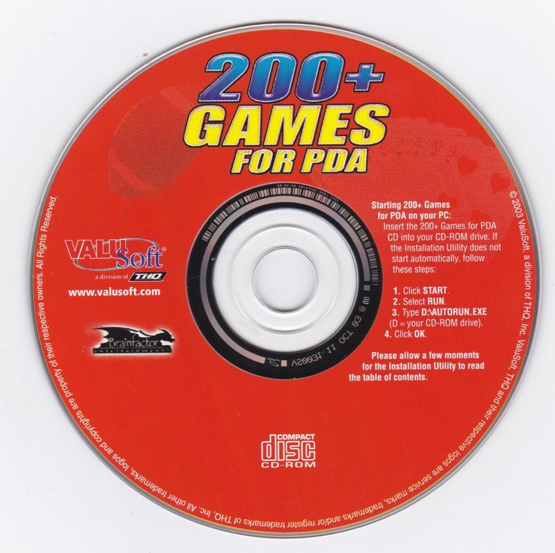 Media for 200+ Games for PDA (Palm OS and Windows Mobile)