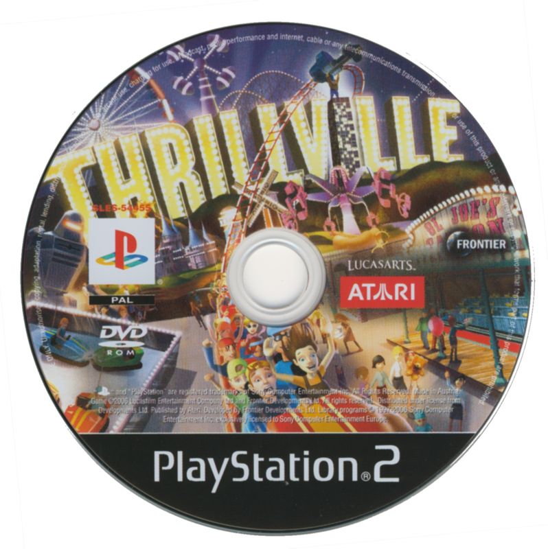 Media for Thrillville (PlayStation 2)
