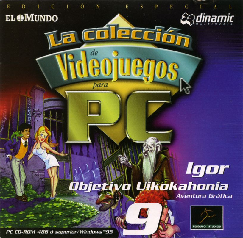 Front Cover for Igor: Objective Uikokahonia (DOS) (Bundled with "El Mundo" newspaper)