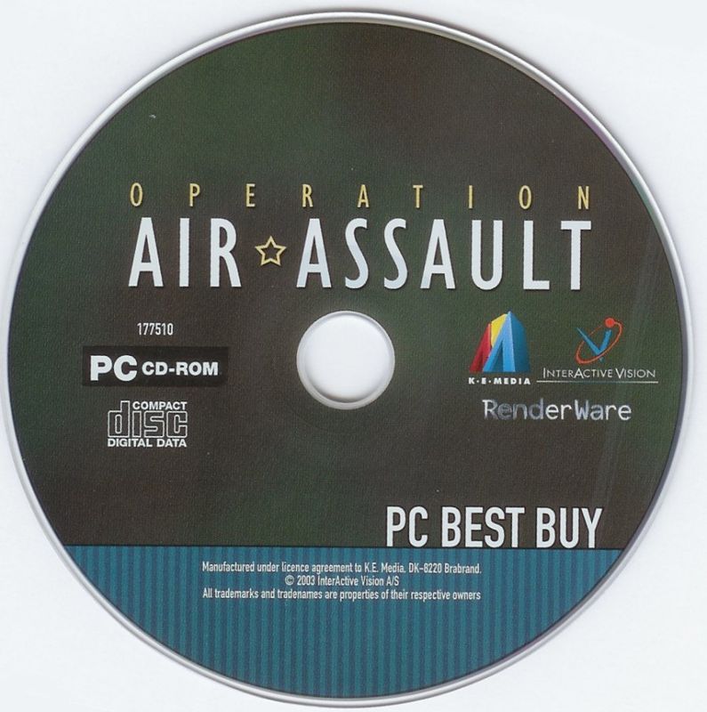 Media for AH-64 Apache Air Assault (Windows) (PC Best Buy budget release)