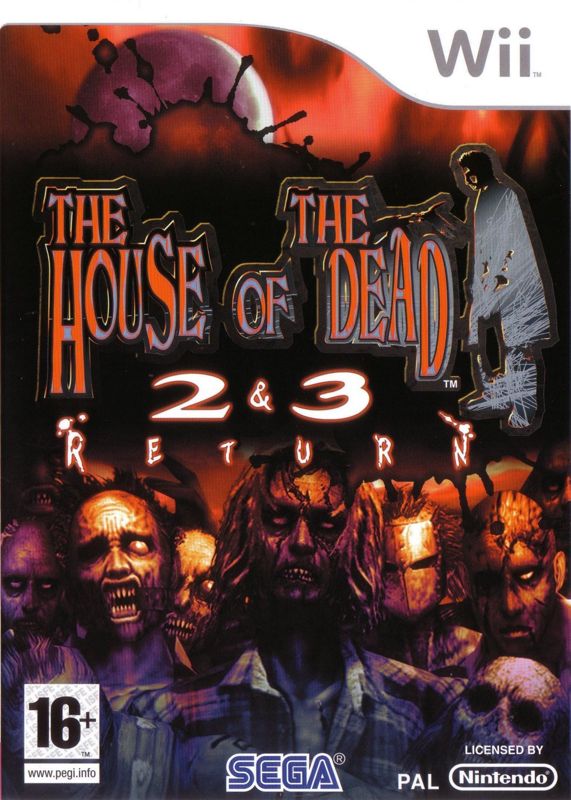 Front Cover for The House of the Dead 2 & 3 Return (Wii)