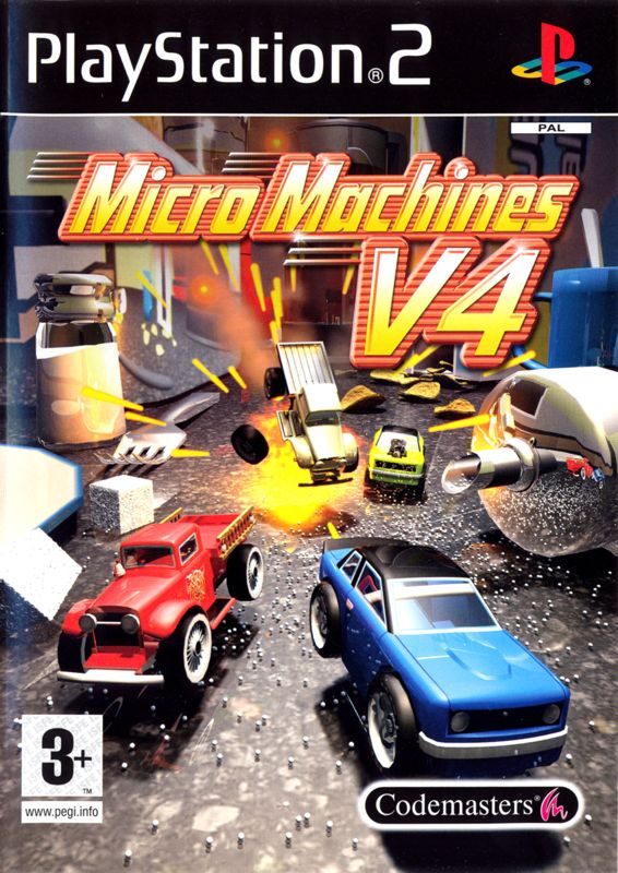 Front Cover for Micro Machines V4 (PlayStation 2)