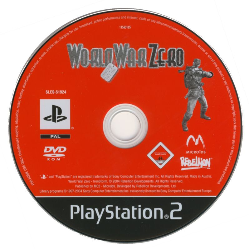 PS2] World War Zero: Iron Storm