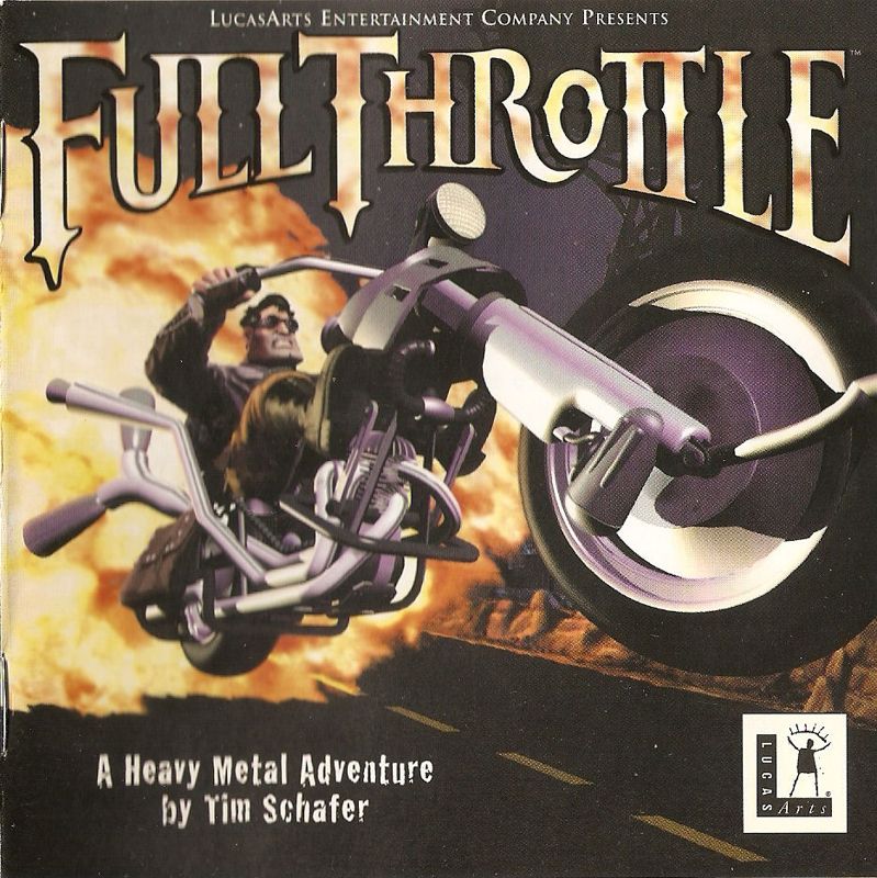 Other for Full Throttle (DOS) (White Label budget release): Jewel Case - Front