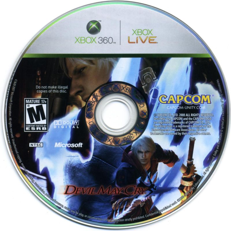 Media for Devil May Cry 4 (Xbox 360)