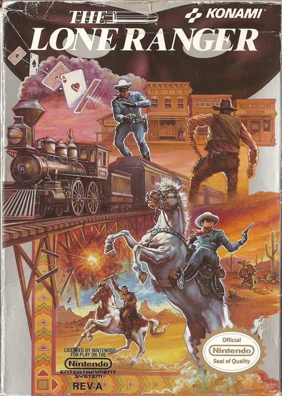Front Cover for The Lone Ranger (NES)
