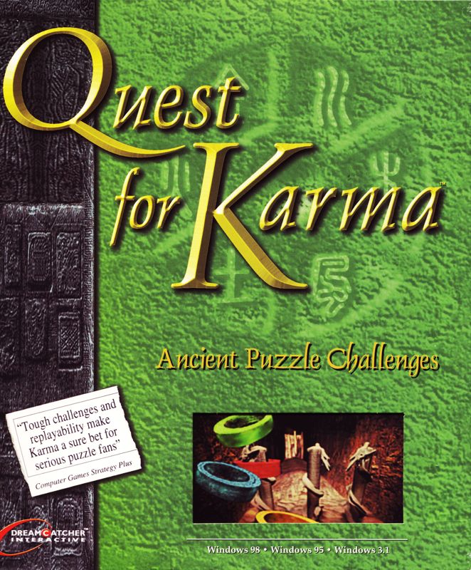 Front Cover for Karma: Curse of the 12 Caves (Windows and Windows 3.x) (re-release)