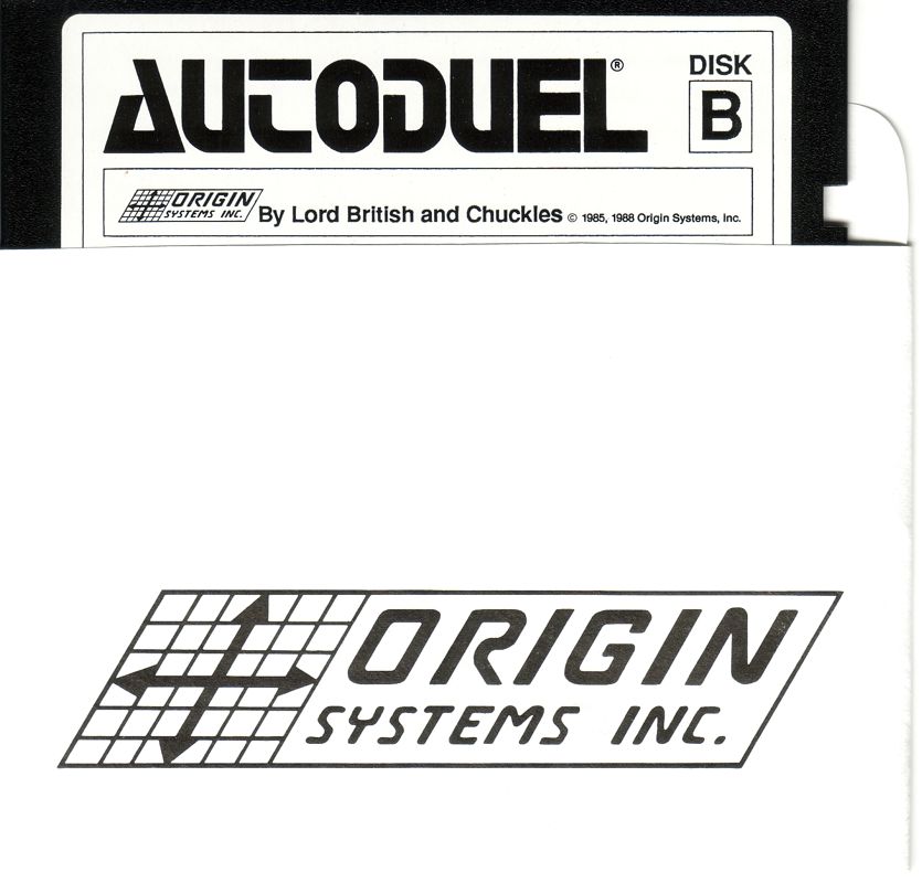 Media for AutoDuel (DOS): Disk 2/2