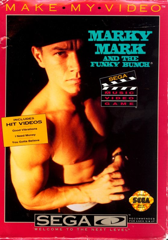 Front Cover for Make My Video: Marky Mark and the Funky Bunch (SEGA CD)