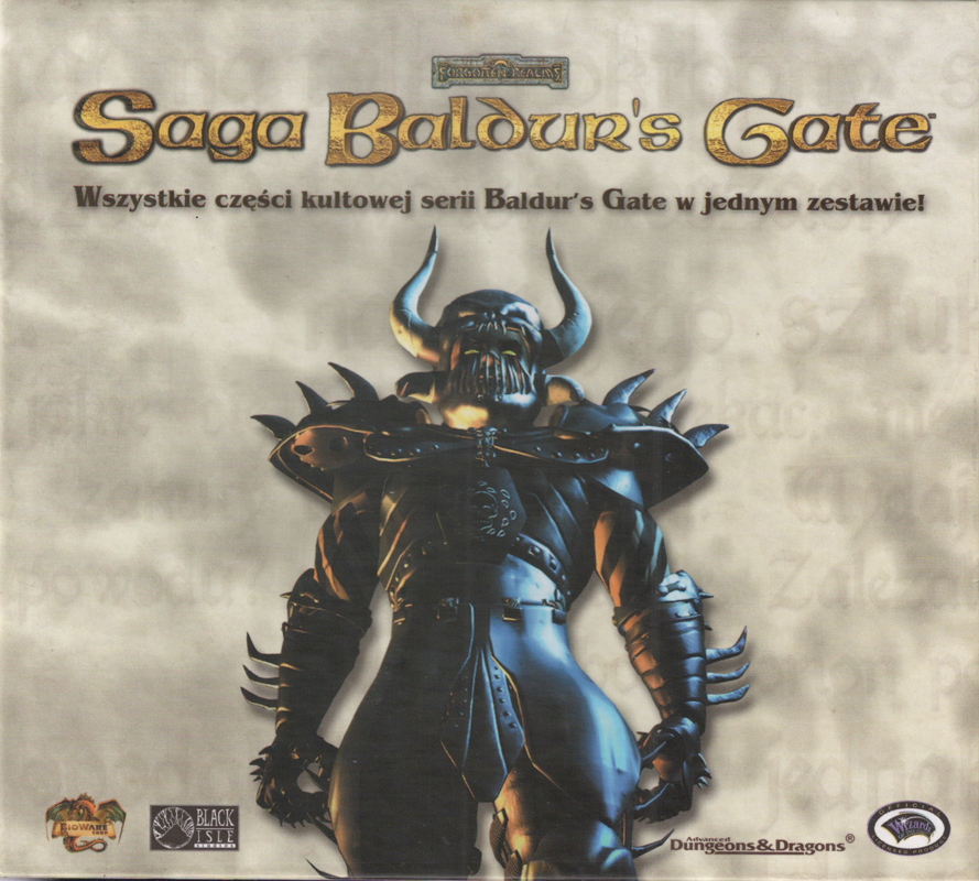 Other for Baldur's Gate: 4 in 1 Boxset (Windows): Disc Case - Front