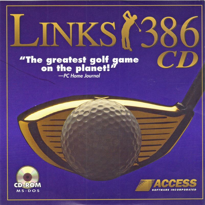 Other for Links 386 CD (DOS): Jewel Case - Front