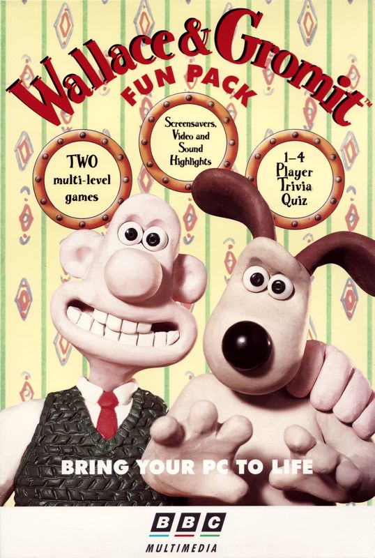 Front Cover for Wallace & Gromit Fun Pack (Windows and Windows 3.x)