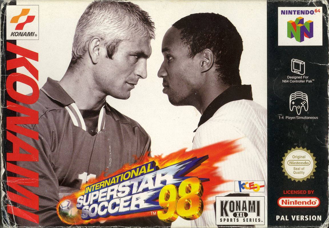 Front Cover for International Superstar Soccer '98 (Nintendo 64)