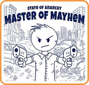 Front Cover for State of Anarchy: Master of Mayhem (Nintendo Switch) (download release): 1st version