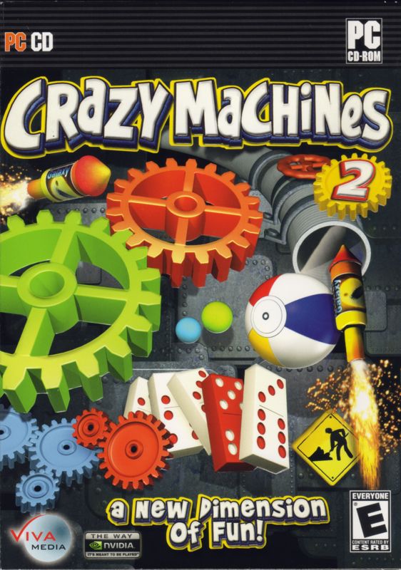 Front Cover for Crazy Machines 2 (Windows)