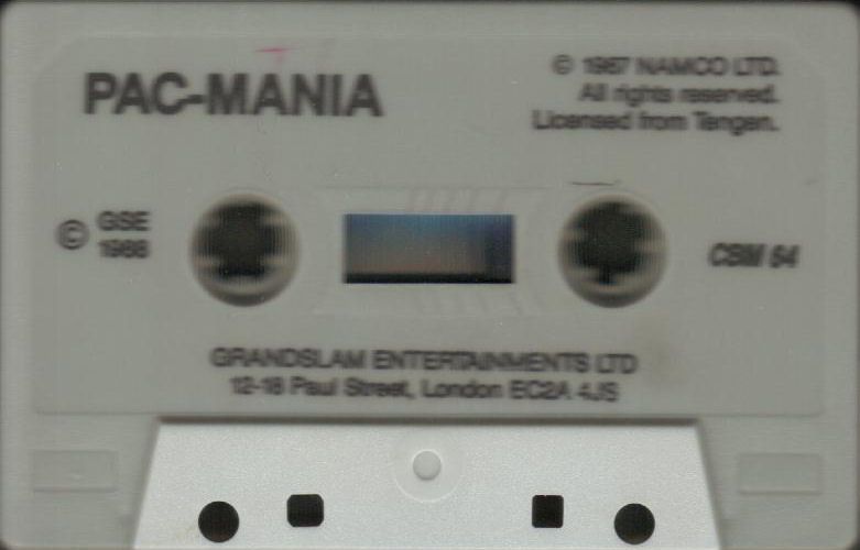 Media for Pac-Mania (Commodore 64)