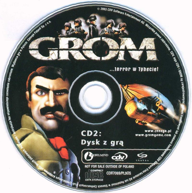 Media for GROM: ...Terror in Tibet! (Windows): Disc 2/2