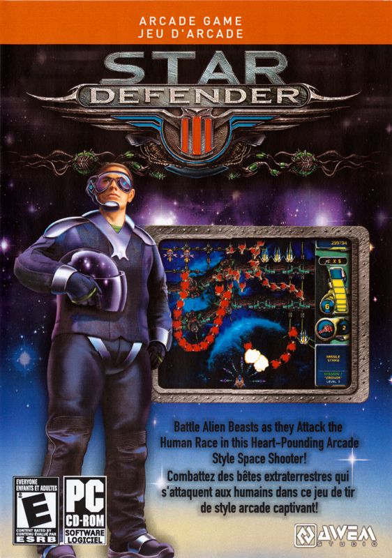 Front Cover for Star Defender III (Windows)
