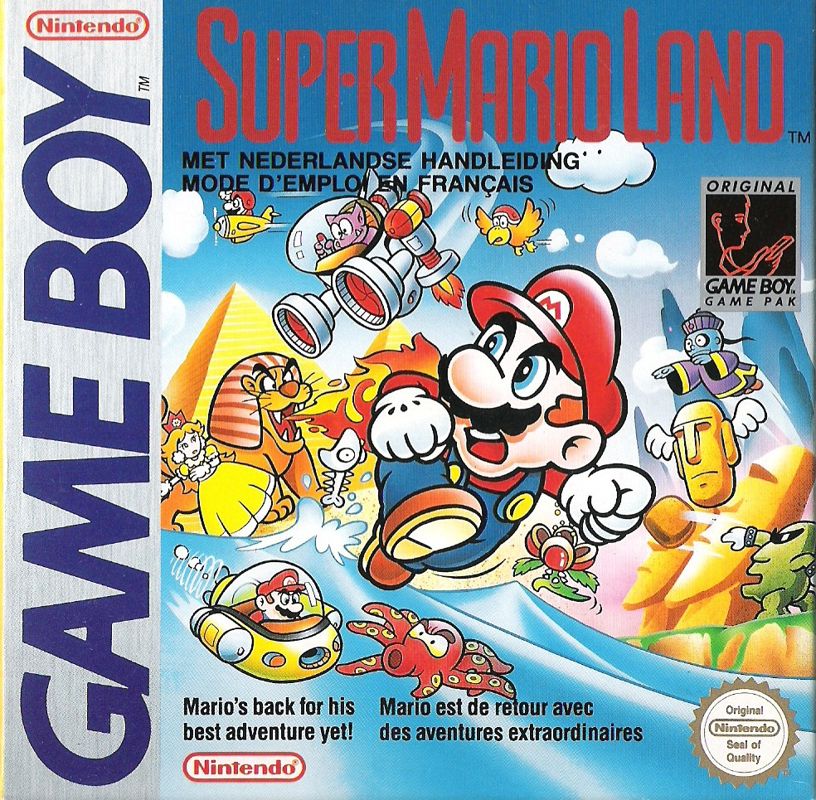 Front Cover for Super Mario Land (Game Boy)