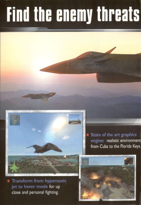 Inside Cover for JetFighter 2015 (Windows): Left