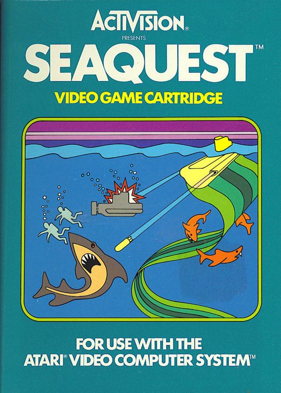 Front Cover for Seaquest (Atari 2600)