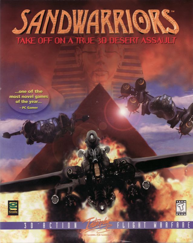 Front Cover for Sandwarriors (DOS)