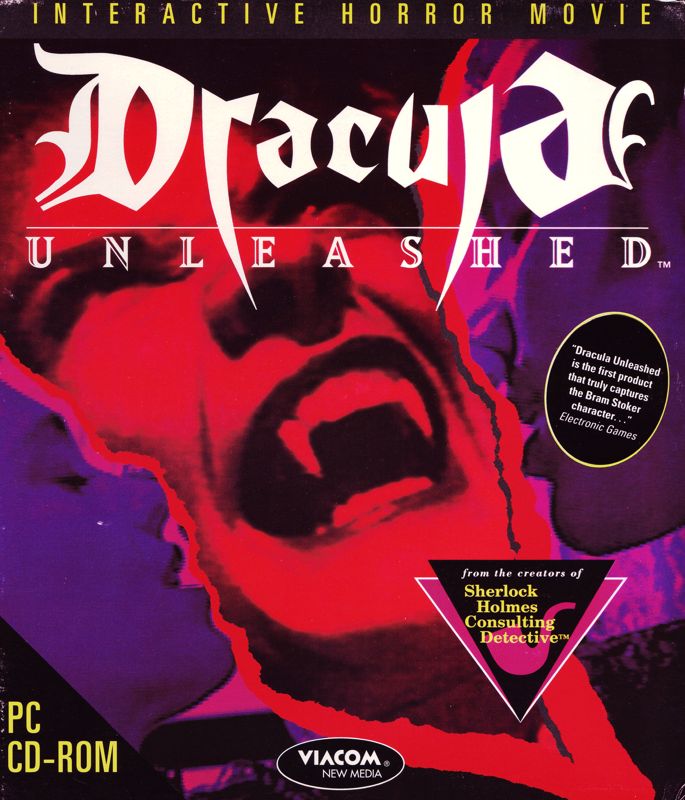 Front Cover for Dracula Unleashed (DOS)