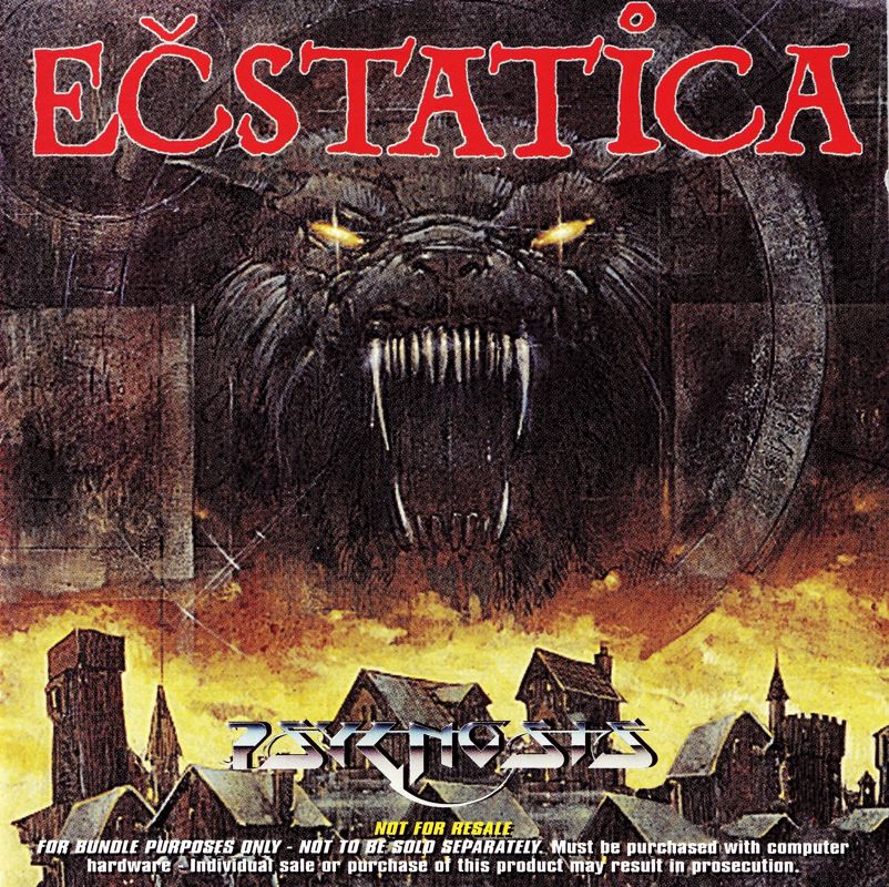 Other for Ečstatica (DOS): Jewel Case - Front
