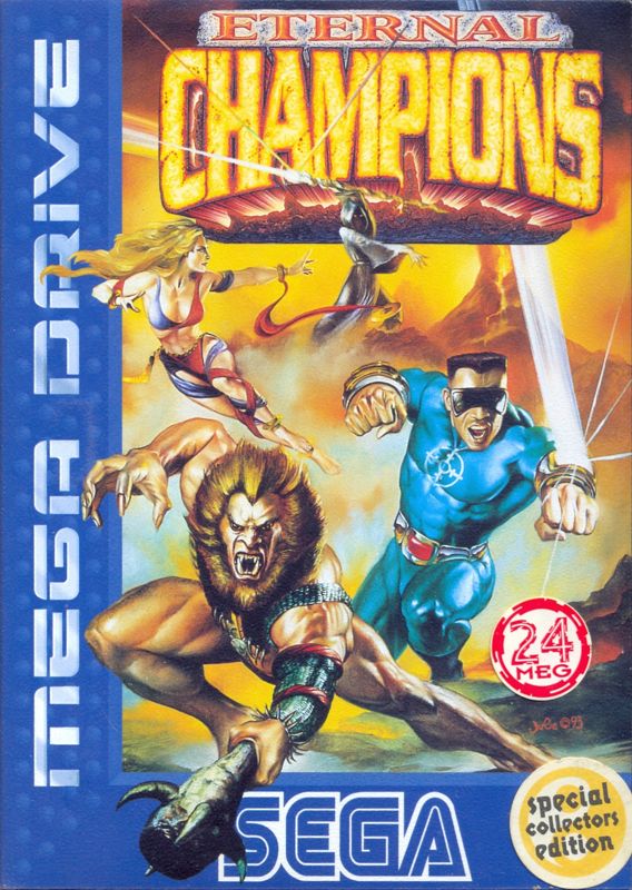 Front Cover for Eternal Champions (Genesis)