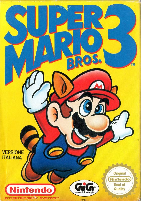 Front Cover for Super Mario Bros. 3 (NES)