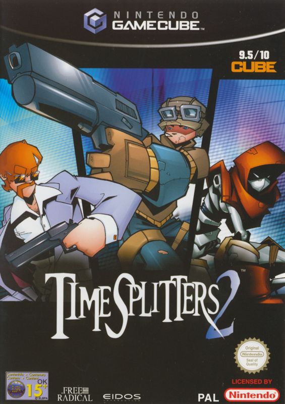 Front Cover for TimeSplitters 2 (GameCube)