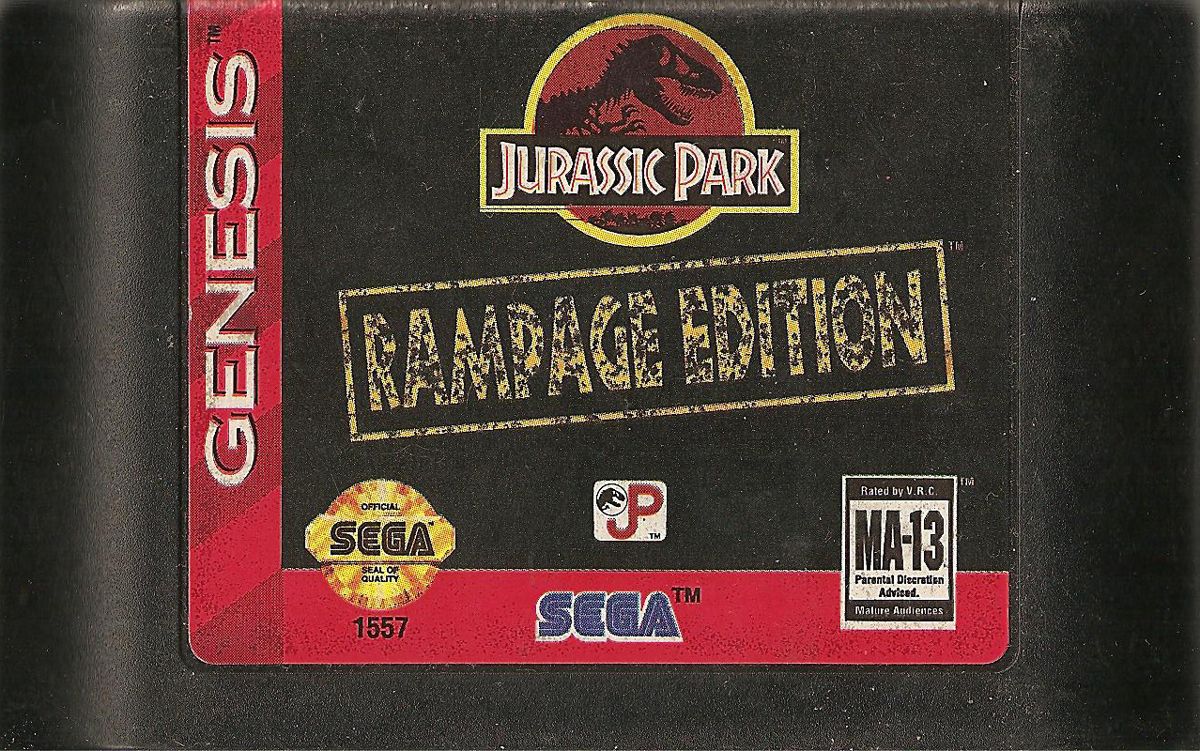 Media for Jurassic Park: Rampage Edition (Genesis)