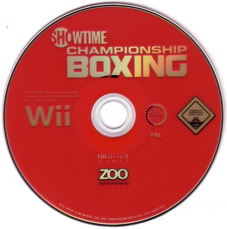 Media for Showtime Championship Boxing (Wii)