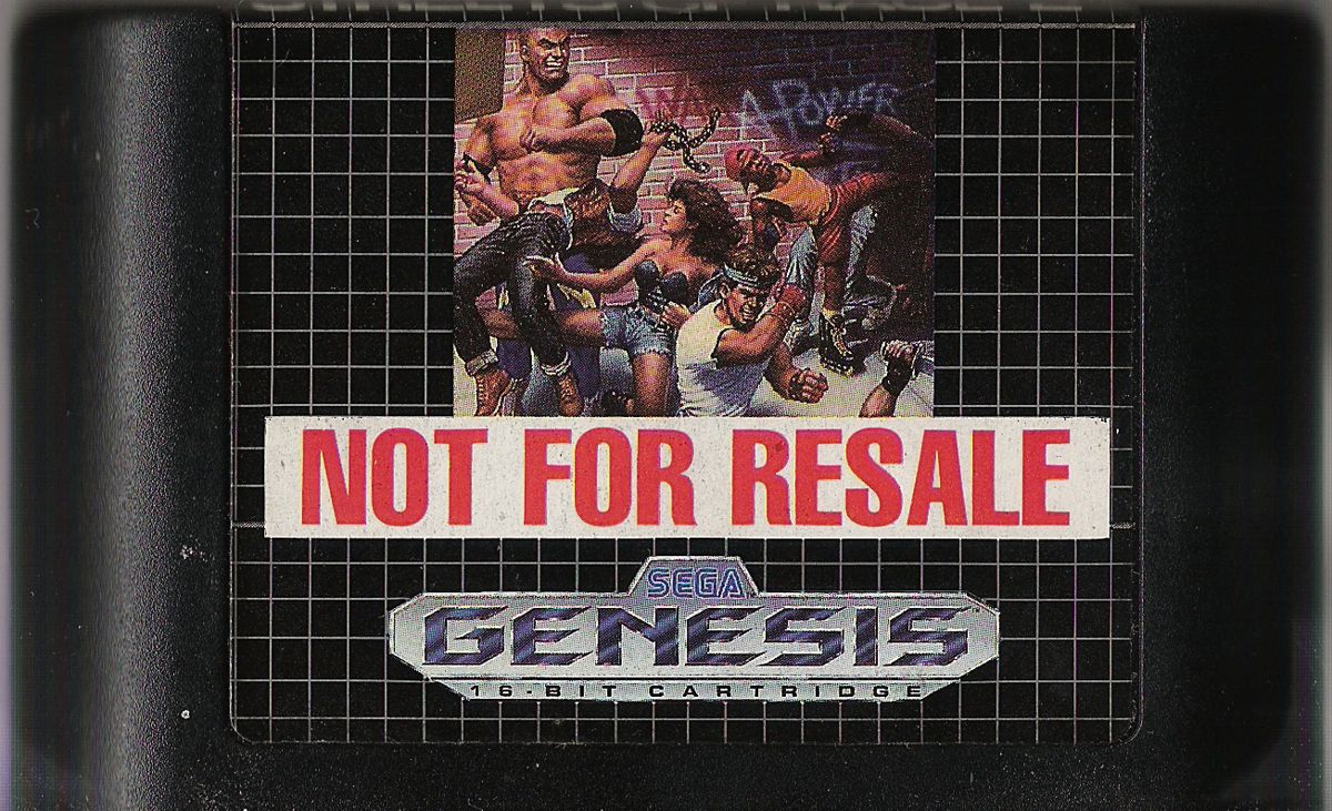 Media for Streets of Rage 2 (Genesis) (Promotional release)