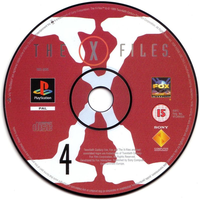 The X-Files Game cover or packaging material - MobyGames