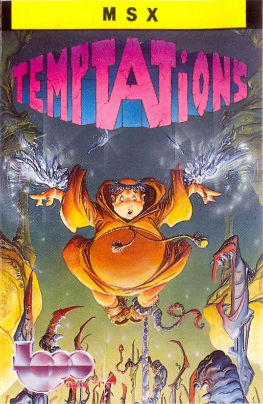 Front Cover for Temptations (MSX)