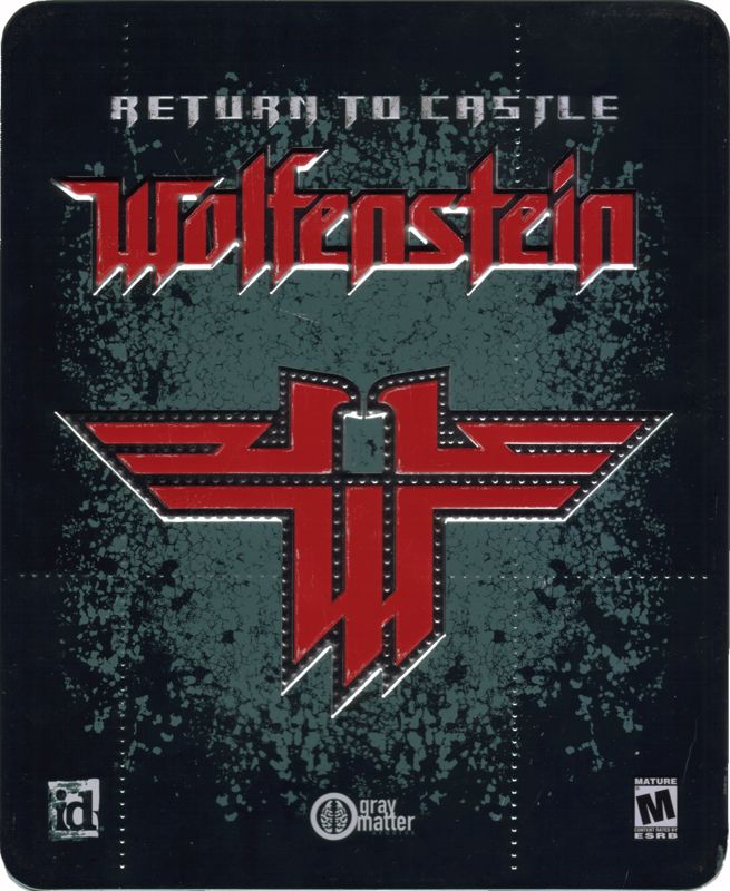 Front Cover for Return to Castle Wolfenstein (Collector's Edition) (Windows) (Blue Tin)