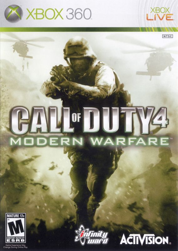 Front Cover for Call of Duty 4: Modern Warfare (Xbox 360)