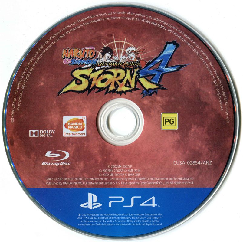 Media for Naruto Shippuden: Ultimate Ninja Storm 4 (PlayStation 4)